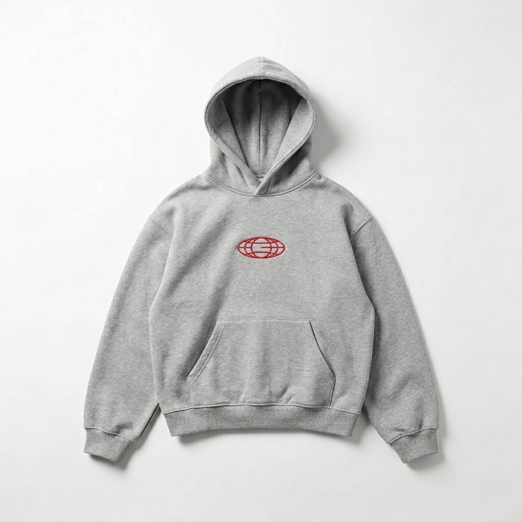 Hoodie G Light Gray
